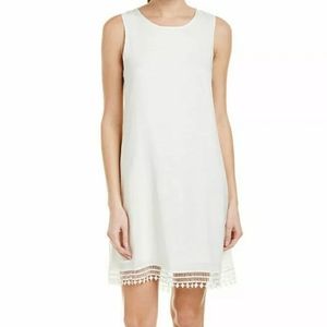 NWT TART White crochet hem dress 👗 Any occasion Sundress $125 XS